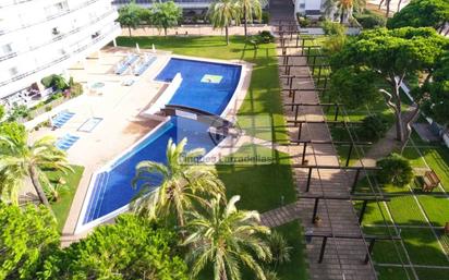 Swimming pool of Apartment for sale in Blanes  with Air Conditioner, Heating and Private garden