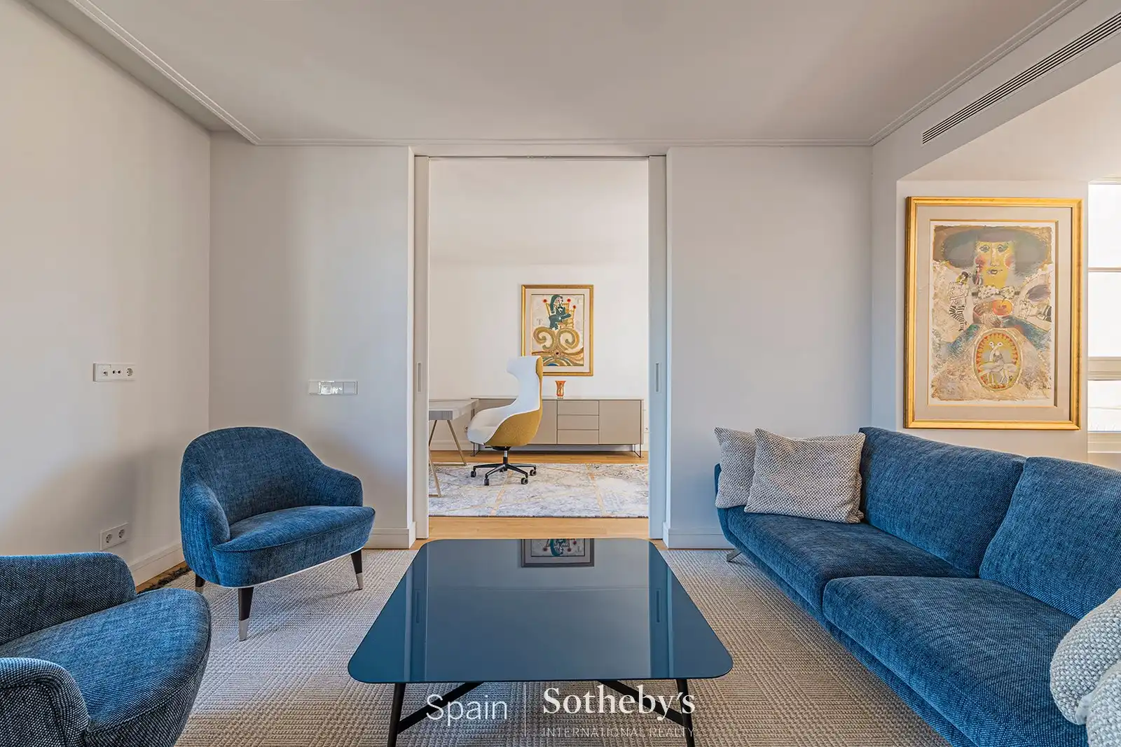 Living room of Apartments for sale in Barcelona  with Air Conditioner, Heating and Terrace