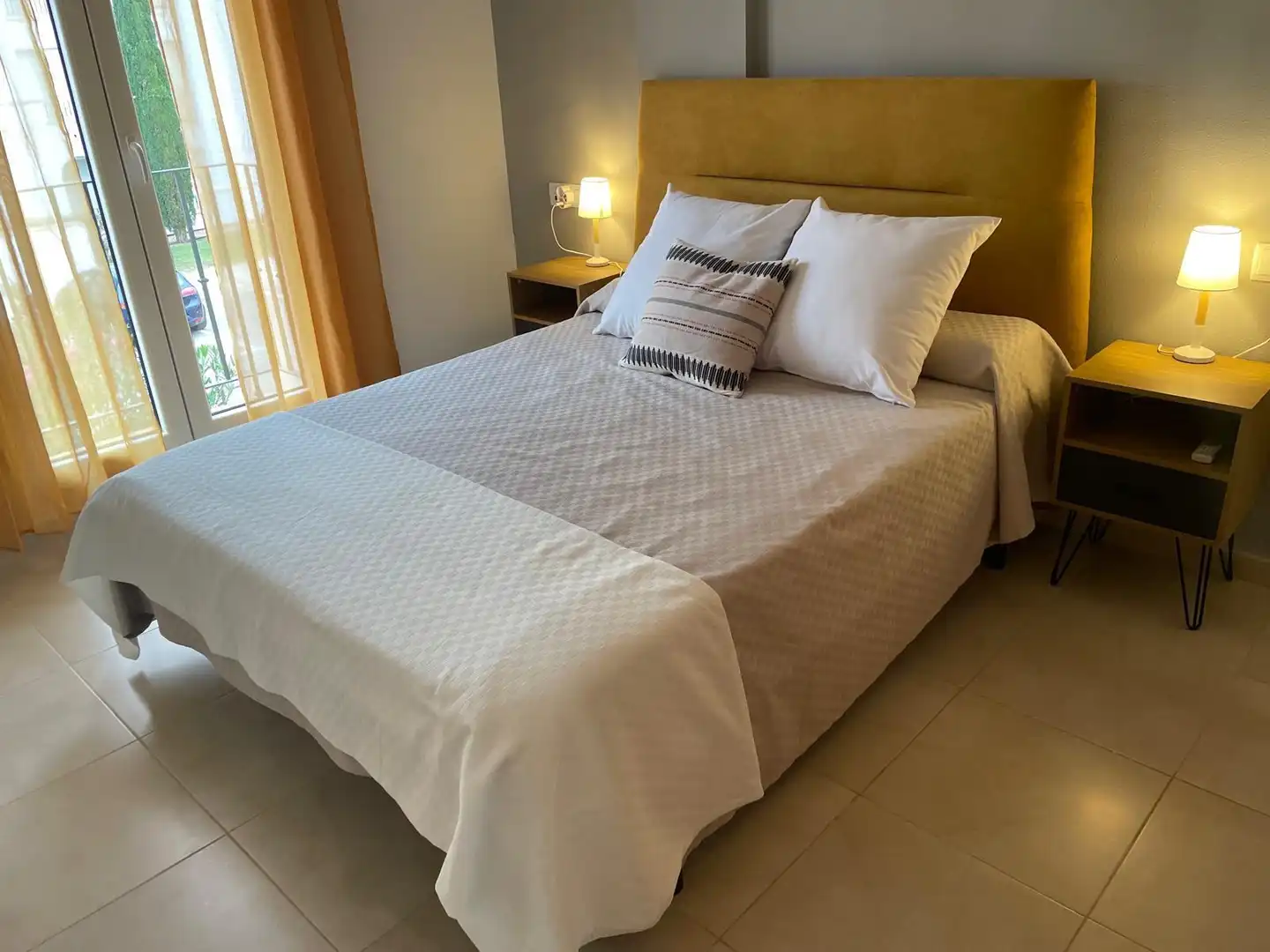 Dormitori de Apartament de lloguer en Torre-Pacheco amb Aire condicionat, Piscina i Moblat