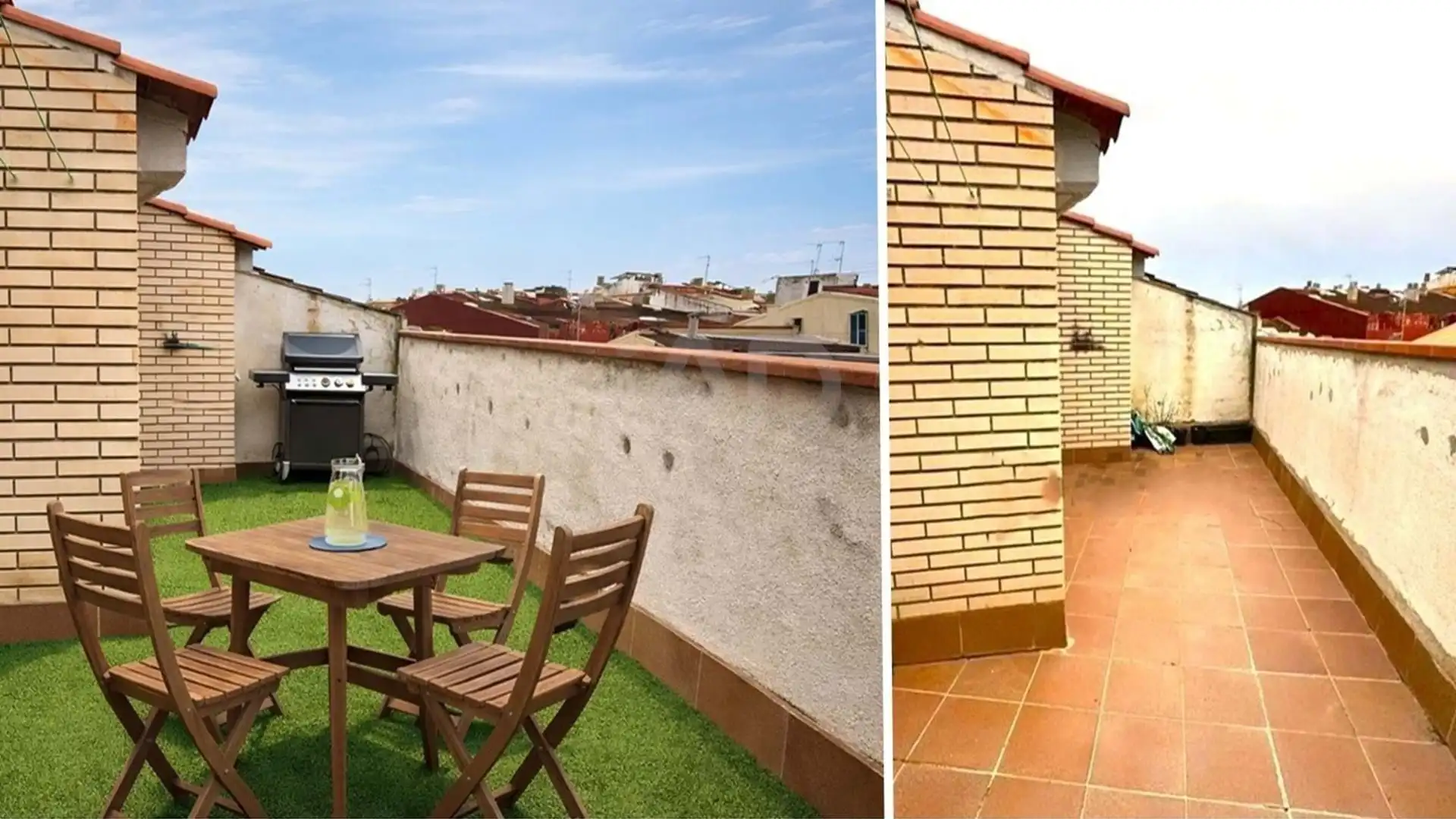Terraza de Ático en venta en Rubí con Calefacción y Terraza