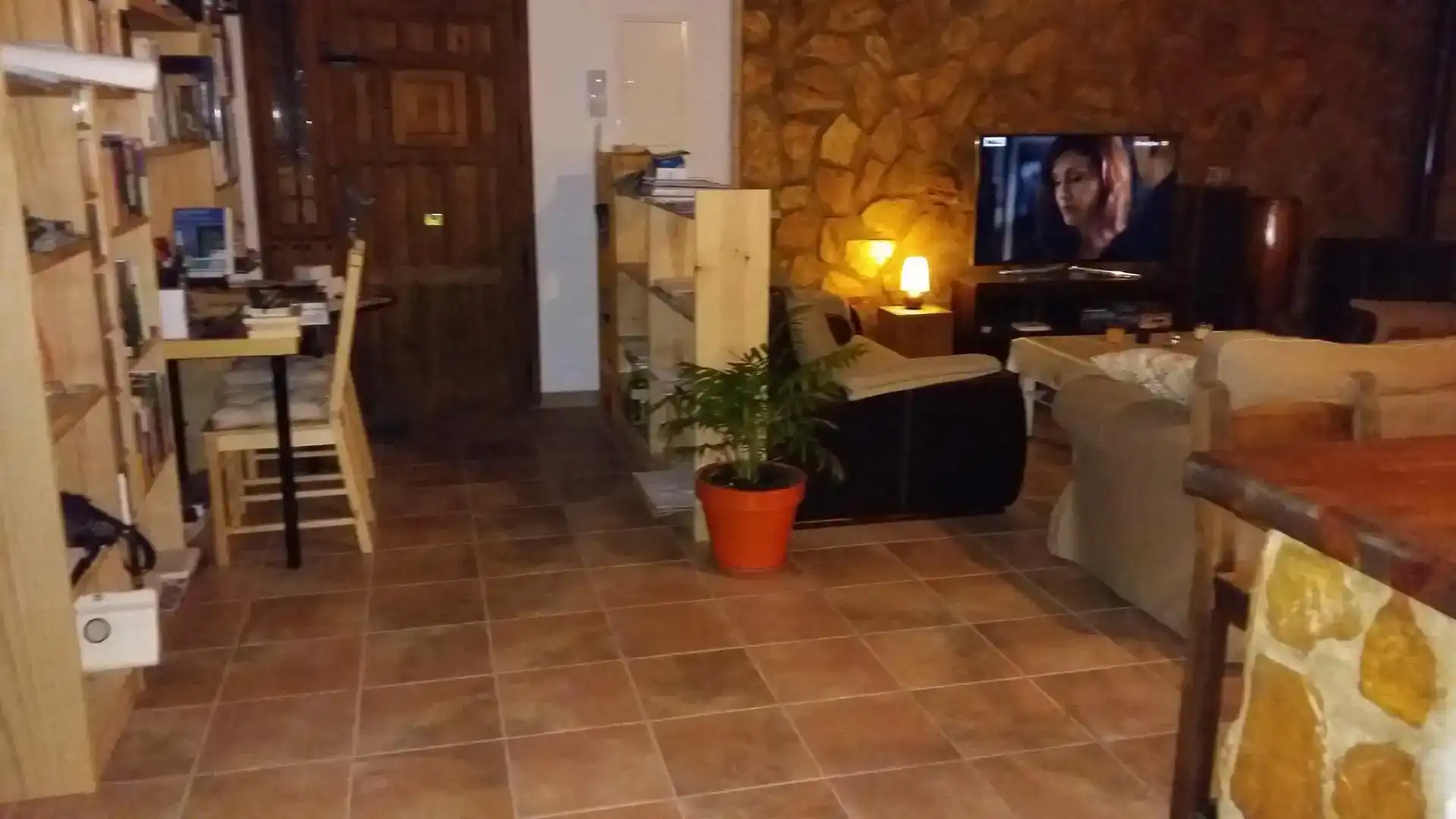 Sala d'estar de Casa o xalet en venda en Murcia amb Aire condicionat, Jardí privat i Traster