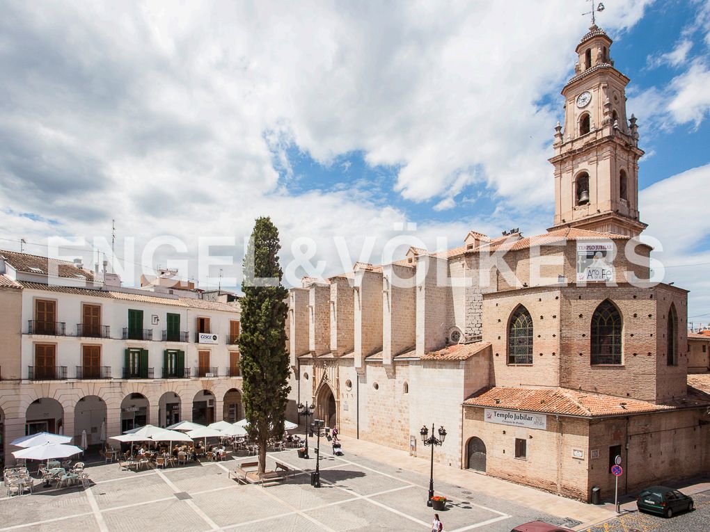 Vista exterior de Casa adosada en venda en Gandia amb Aire condicionat, Calefacció i Terrassa
