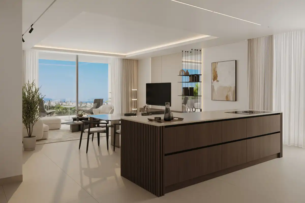 Living room of Ground floor for sale in Marbella  with Air Conditioner, Terrace and Storage room