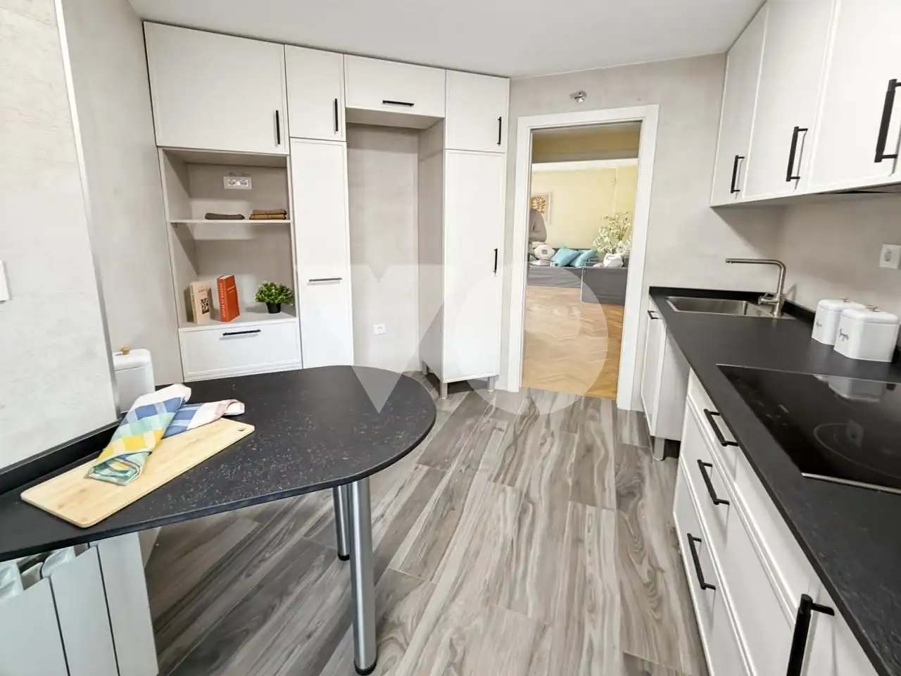 Cocina de Piso en venta en Madrid con Calefacción, Parquet y Terraza
