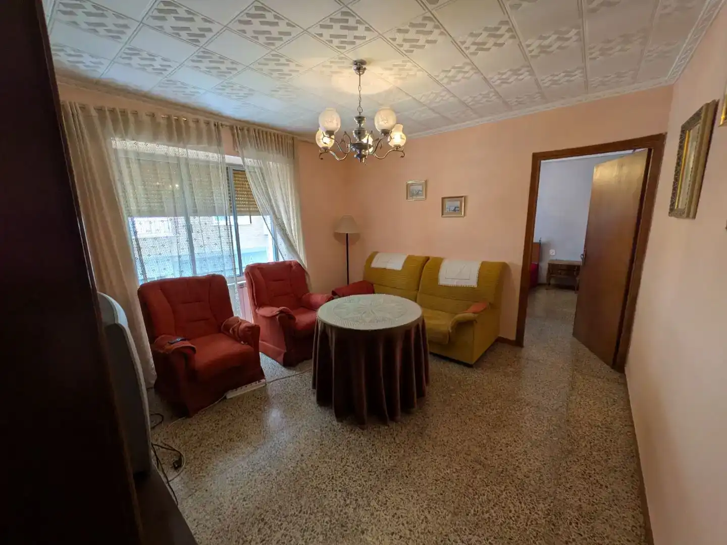 Sala de estar de Piso en venta en Villarrobledo, Albacete