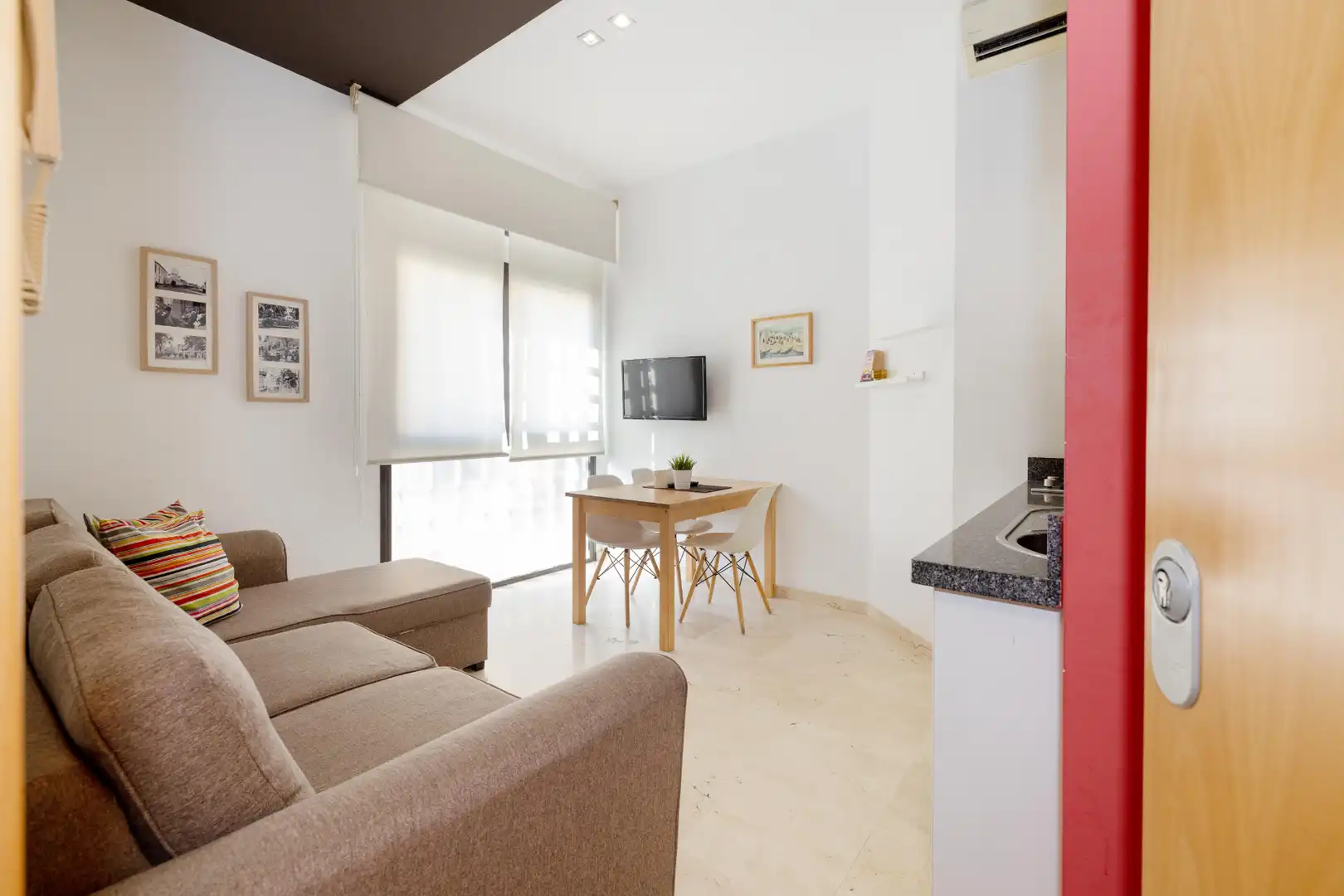 Sala de estar de Piso en venta en Málaga con Aire acondicionado, Calefacción y Amueblado