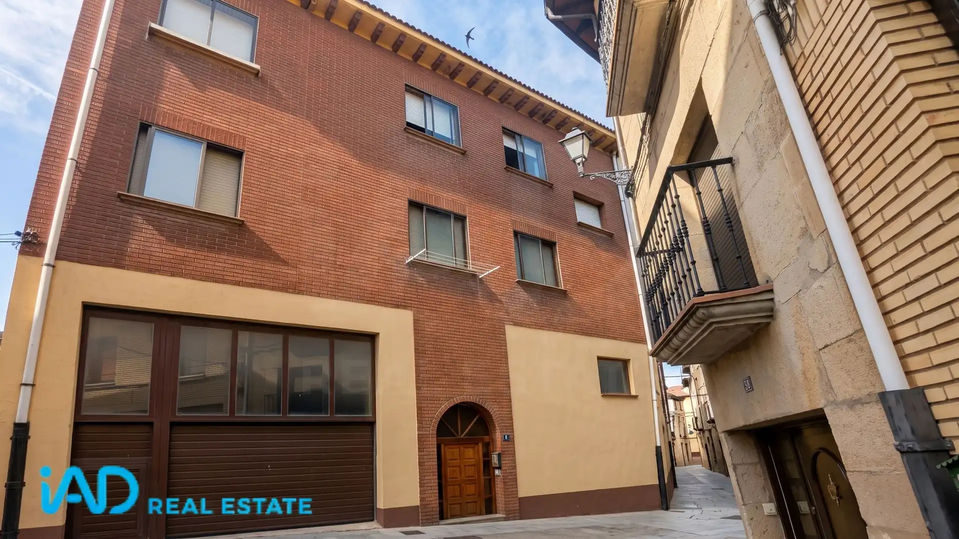 Exterior view of Flat for sale in Leza  with Heating