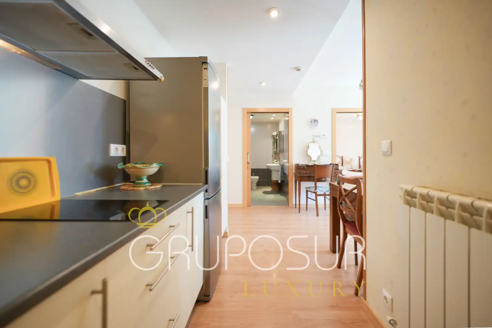 Cocina de Piso en venta en Valladolid con Calefacción, Jardín privado y Parquet