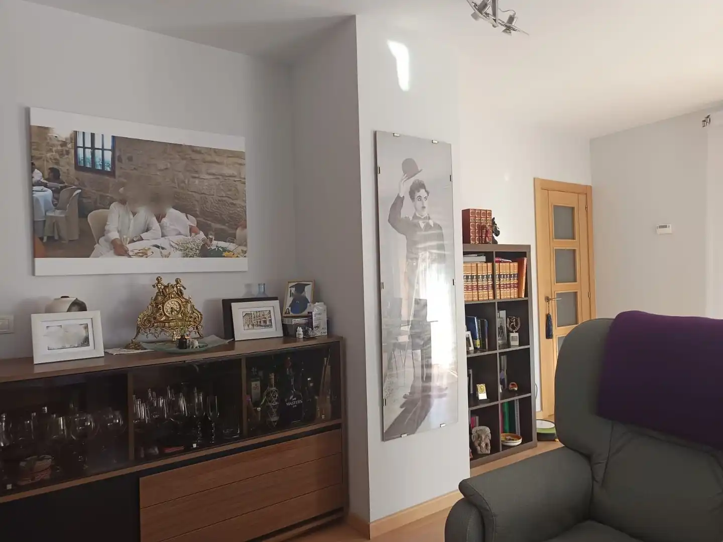 Living room of Houses for sale in Siétamo  with Air Conditioner, Heating and Private garden