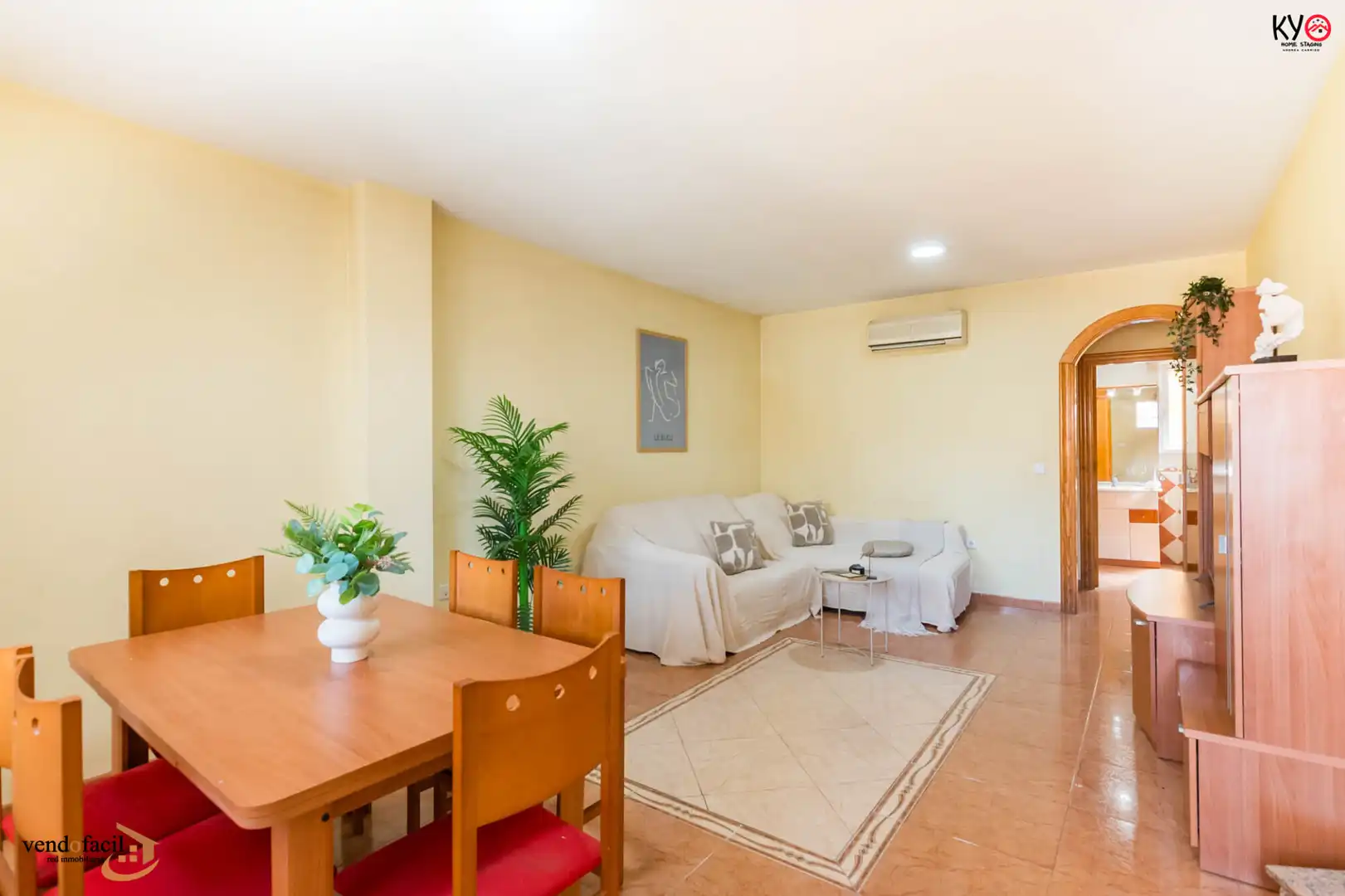 Sala de estar de Casa o chalet en venta en Cartagena con Aire acondicionado, Terraza y Trastero