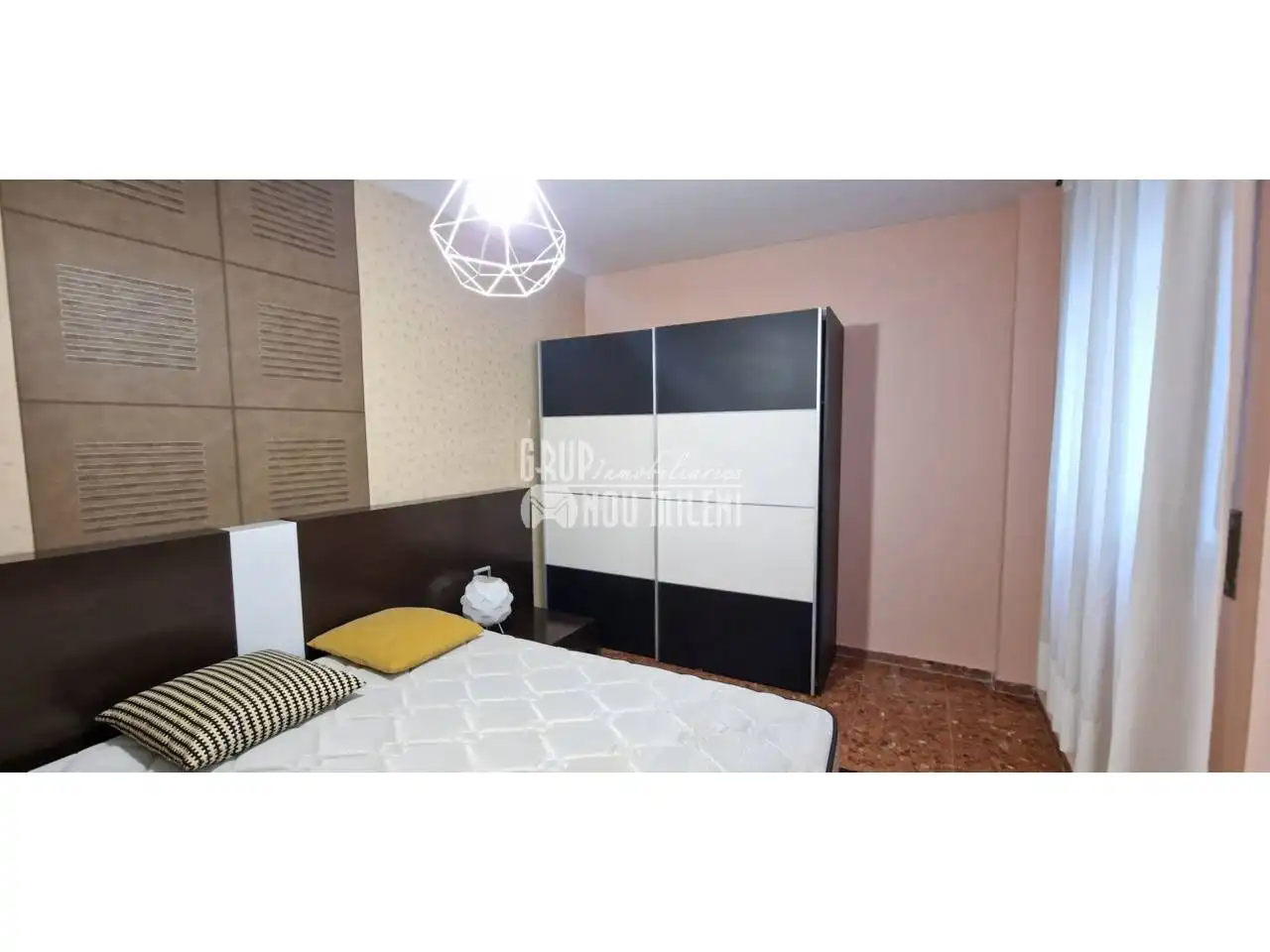 Schlafzimmer von Wohnung zur Miete in Albal mit Klimaanlage, Heizung und Möbliert