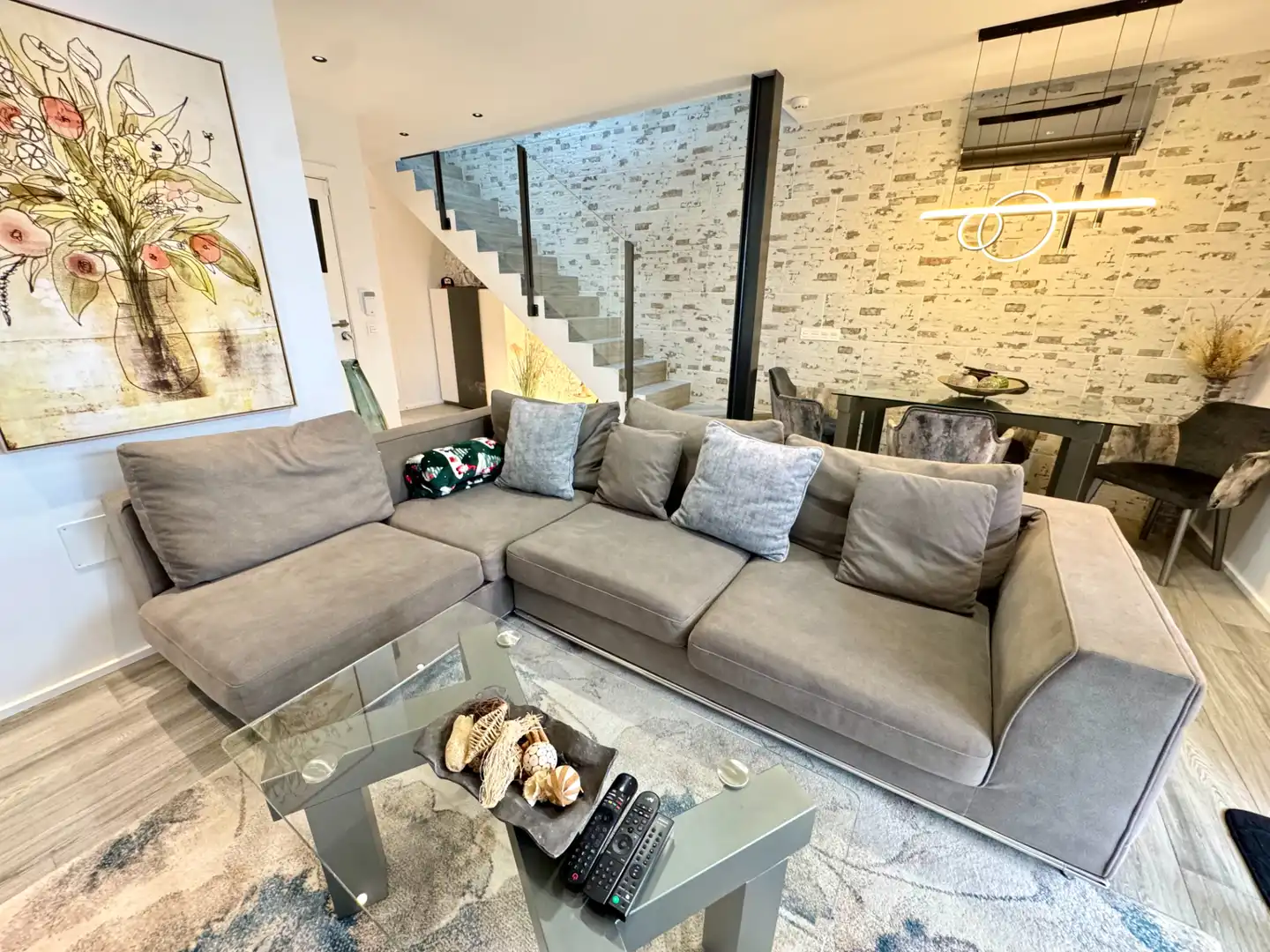 Sala de estar de Casa adosada en venta en Arrecife con Aire acondicionado, Terraza y Amueblado