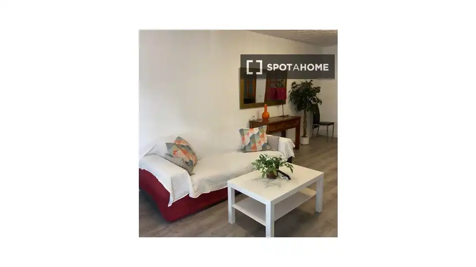 Bedroom of Flat for share in  Palma de Mallorca  with Air Conditioner, Terrace and Furnished