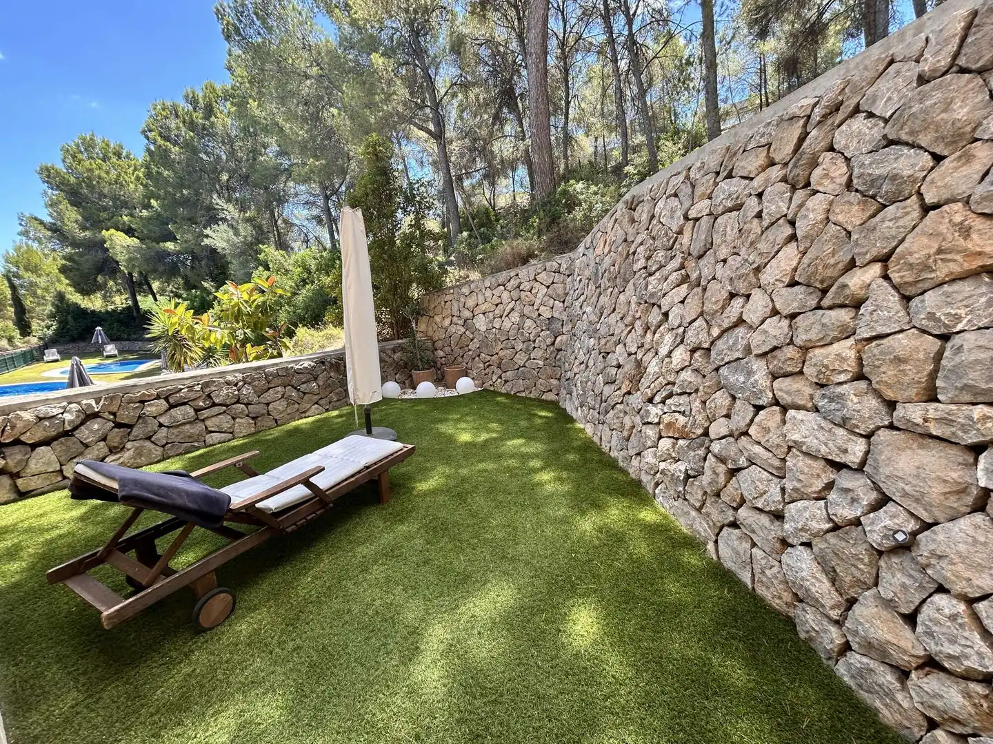 Terrasse von Wohnung zur Miete in Calvià mit Klimaanlage, Terrasse und Möbliert