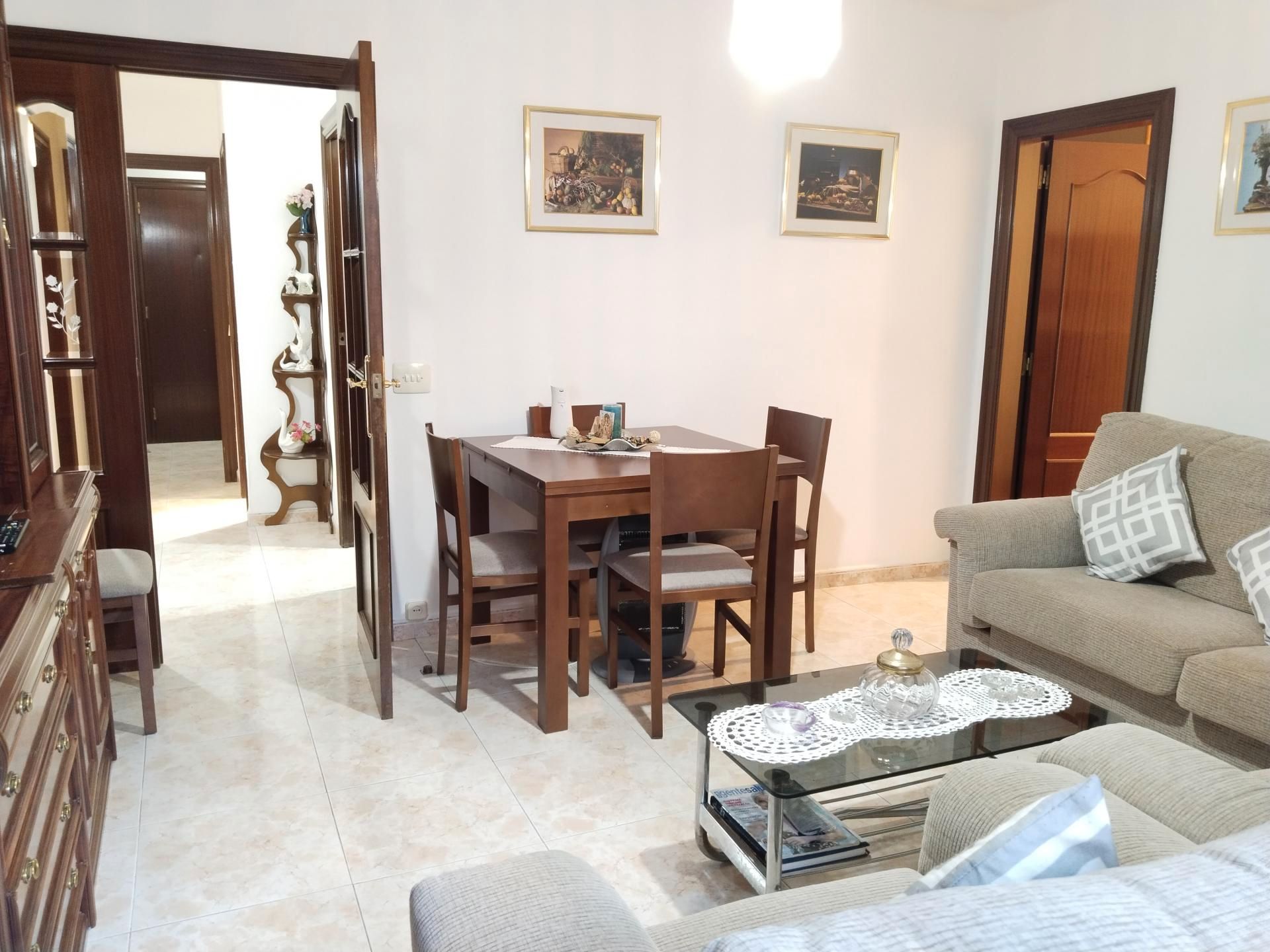 Dining room of Flat for sale in  Barcelona Capital  with Oven, Washing machine and Balcony