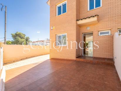 Exterior view of Single-family semi-detached for sale in Mont-roig del Camp  with Air Conditioner