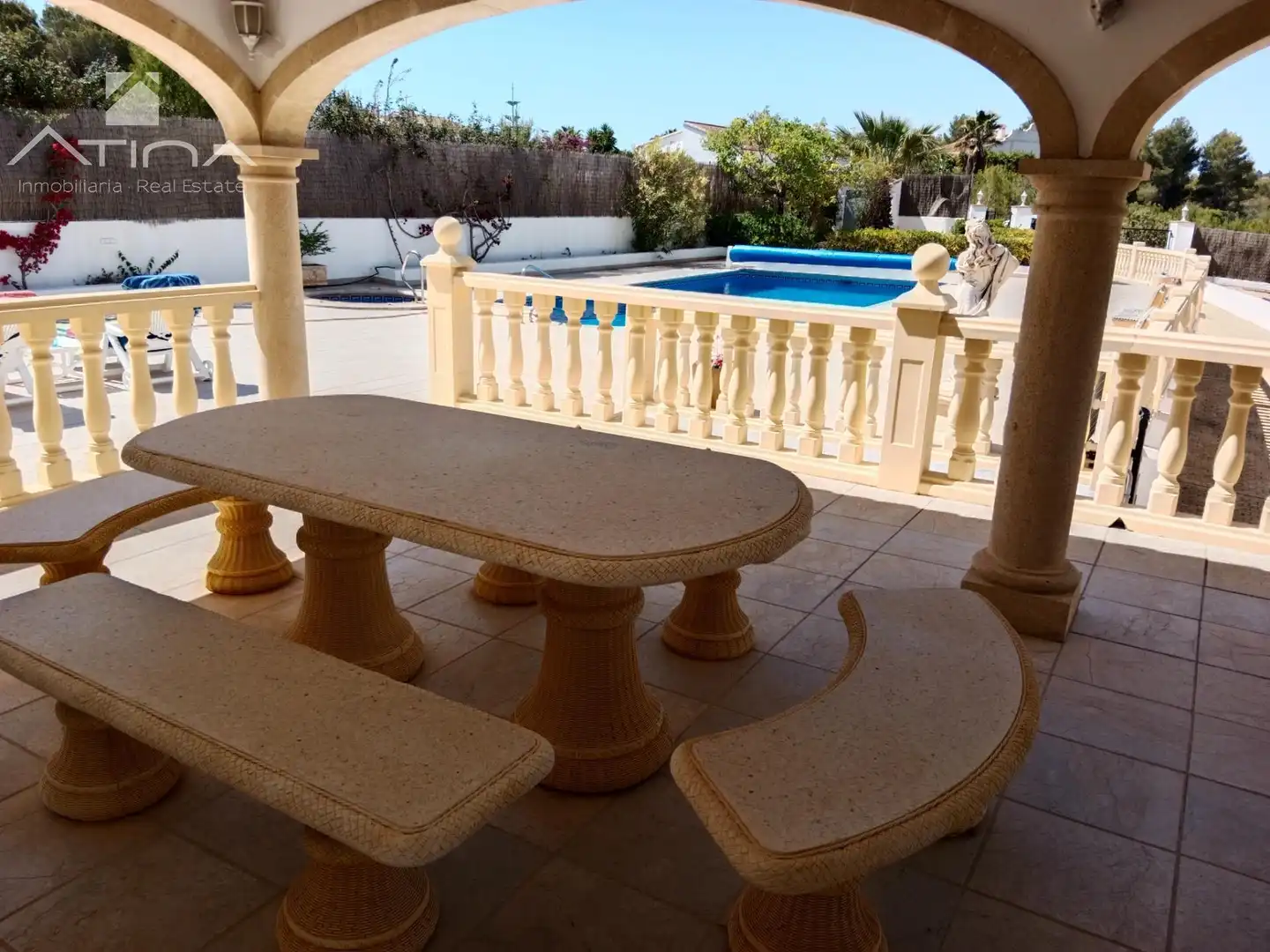 Terrace of Houses for sale in Jávea / Xàbia  with Air Conditioner, Heating and Private garden