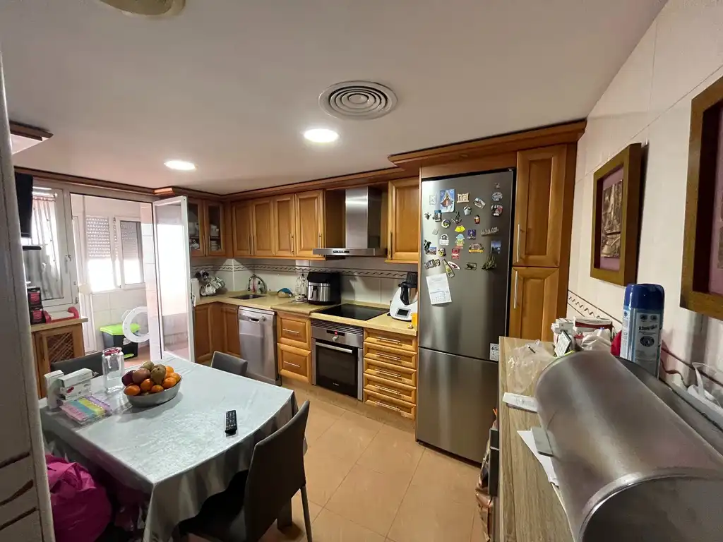 Kitchen of Flat for sale in Albacete  with Air Conditioner, Heating and Terrace
