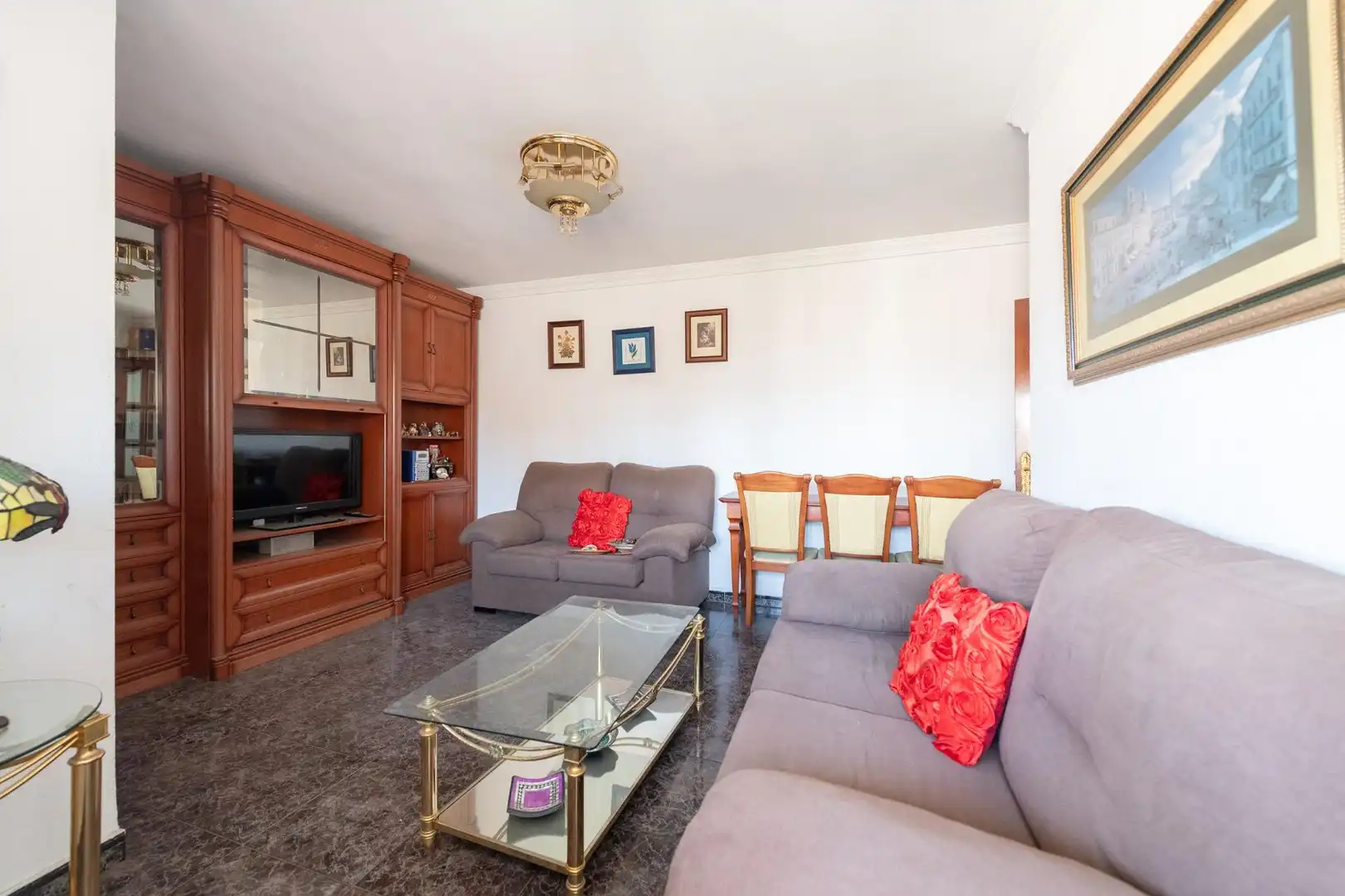 Wohnzimmer von Wohnung zum Verkauf in Málaga mit Terrasse