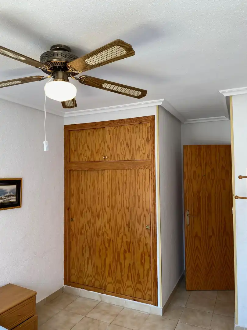 Schlafzimmer von Maisonette zur Miete in San Pedro del Pinatar mit Klimaanlage, Heizung und Privatgarten
