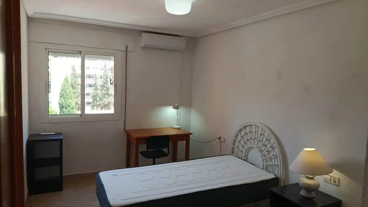 Bedroom of Flat for rent in Murcia  with Air Conditioner, Heating and Furnished