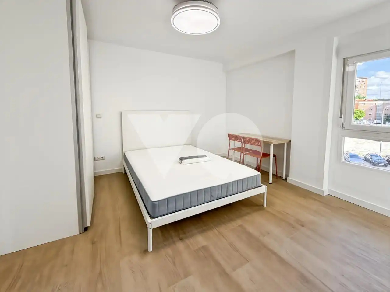 Bedroom of Flat for share in Madrid  with Heating and Furnished