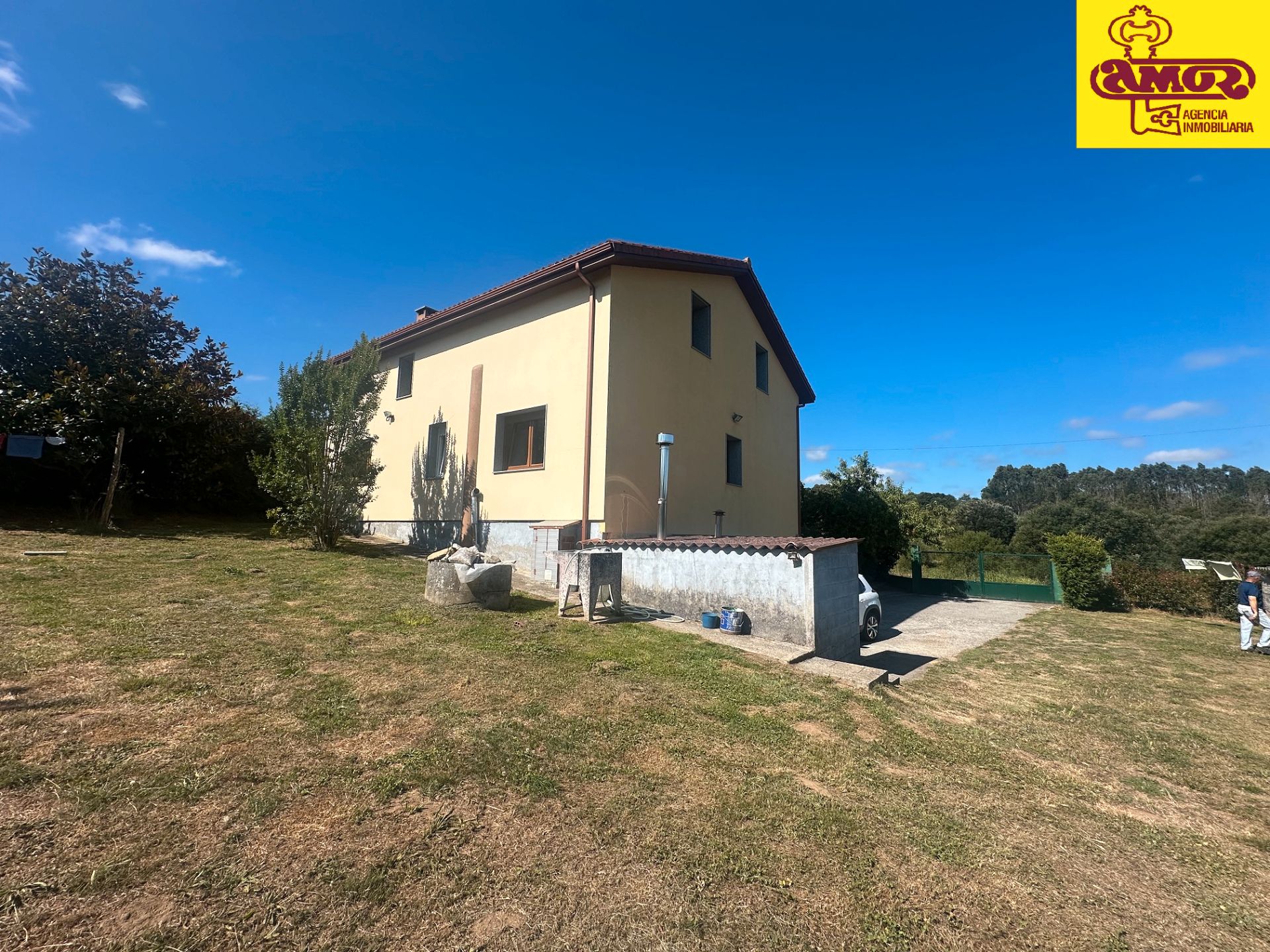 Jardín de Casa o chalet en venta en Boqueixón con Amueblado