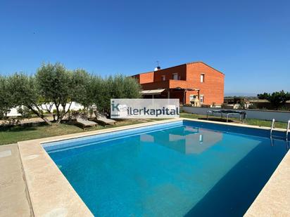 Piscina de Casa o xalet en venda en Alcoletge amb Aire condicionat i Piscina