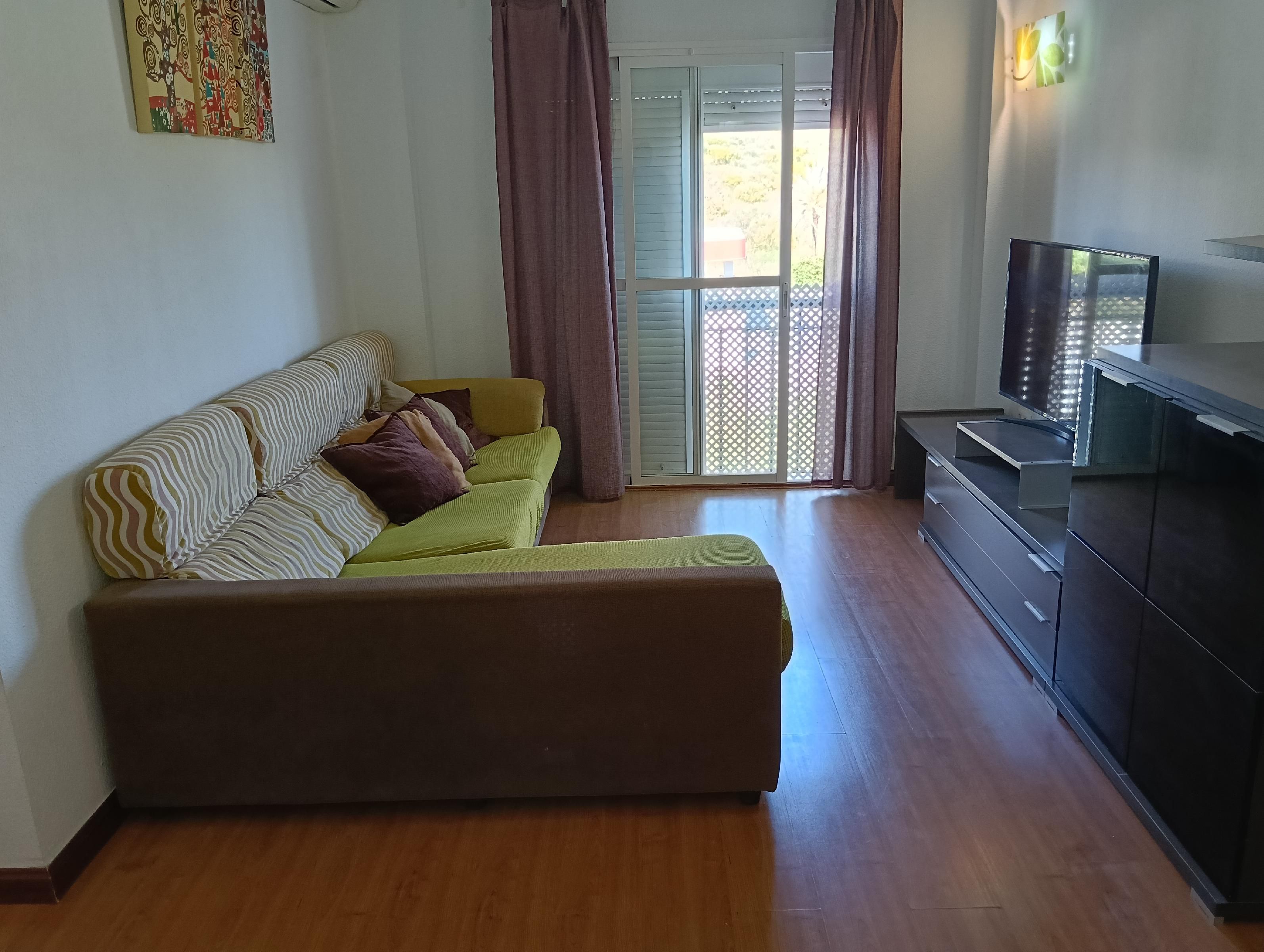 Living room of Flat for sale in Arcos de la Frontera  with Air Conditioner, Parquet flooring and Storage room