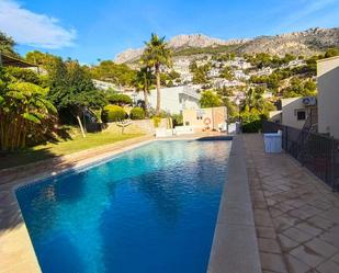 Swimming pool of Single-family semi-detached for sale in Altea  with Terrace and Balcony