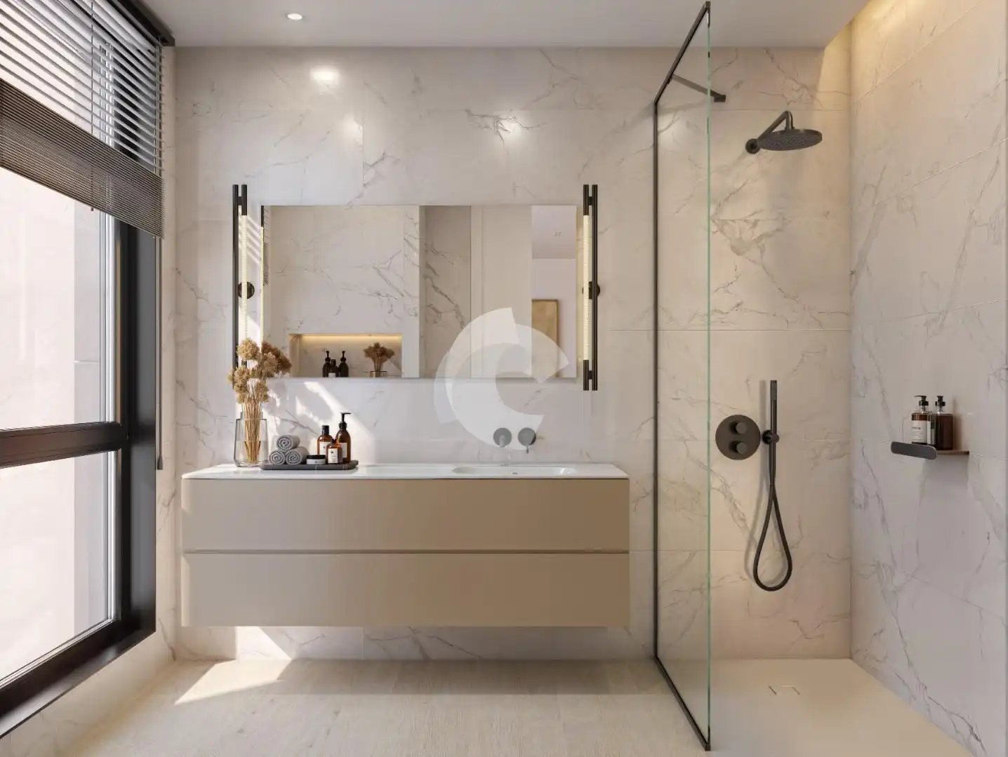 Baño de Piso en venta en A Coruña Capital  con Calefacción y Trastero