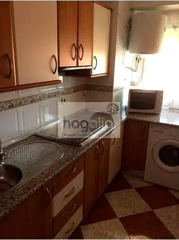 Küche von Wohnung zur Miete in Sevilla mit Klimaanlage und Möbliert