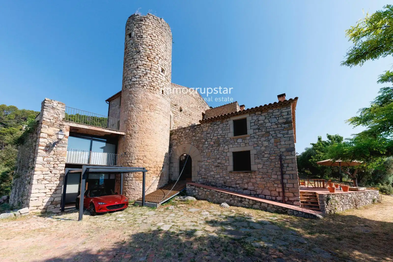 Vista exterior de Finca rústica en venta en Amer con Trastero