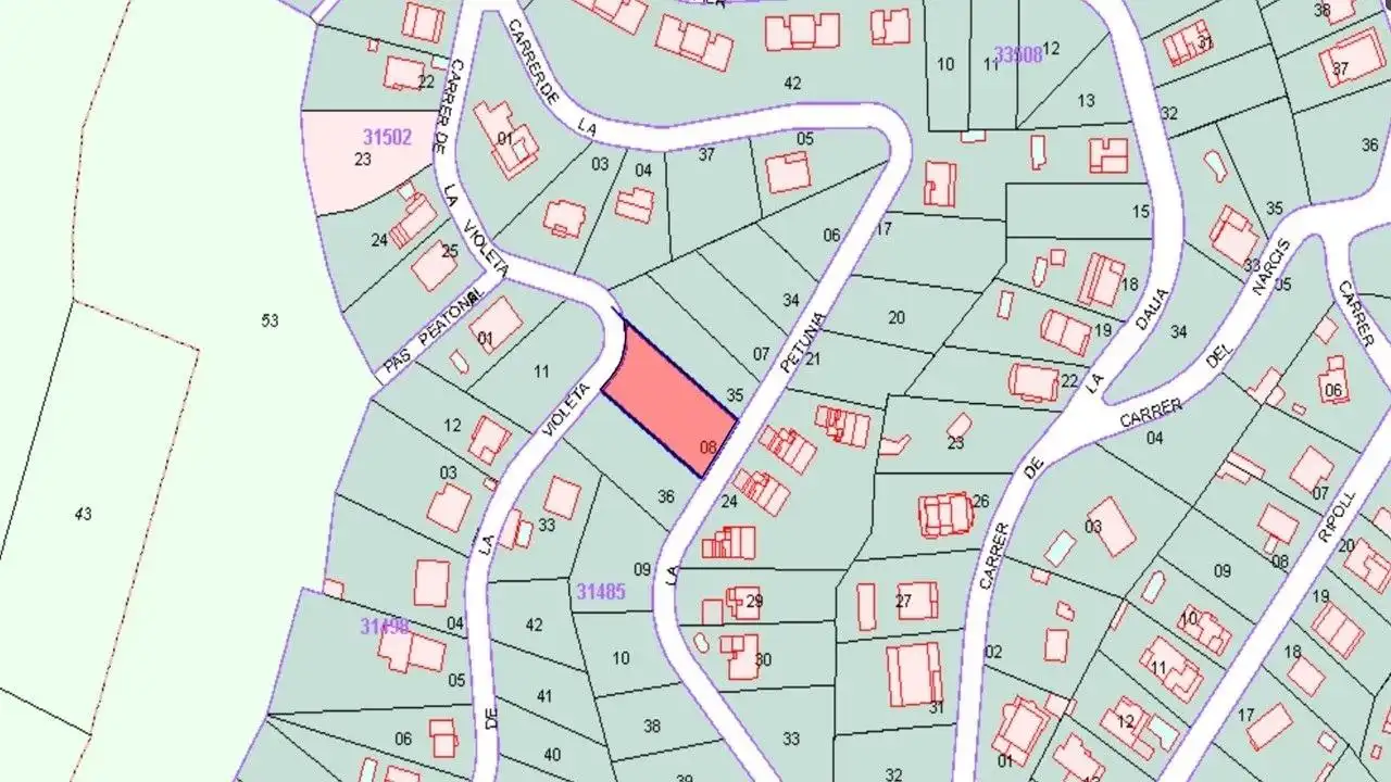 Residential land for sale in Carrer de la Petúnia, imagen 21