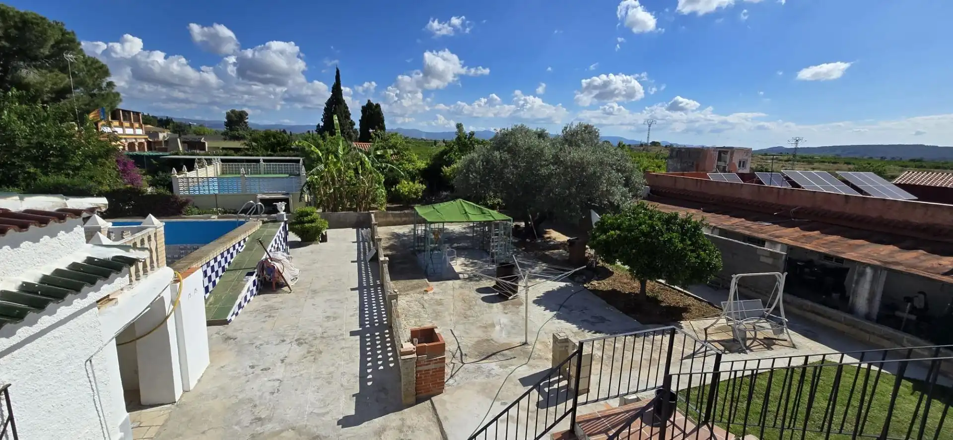 Terraza de Casa o chalet en venta en Llíria con Jardín privado, Terraza y Piscina comunitaria