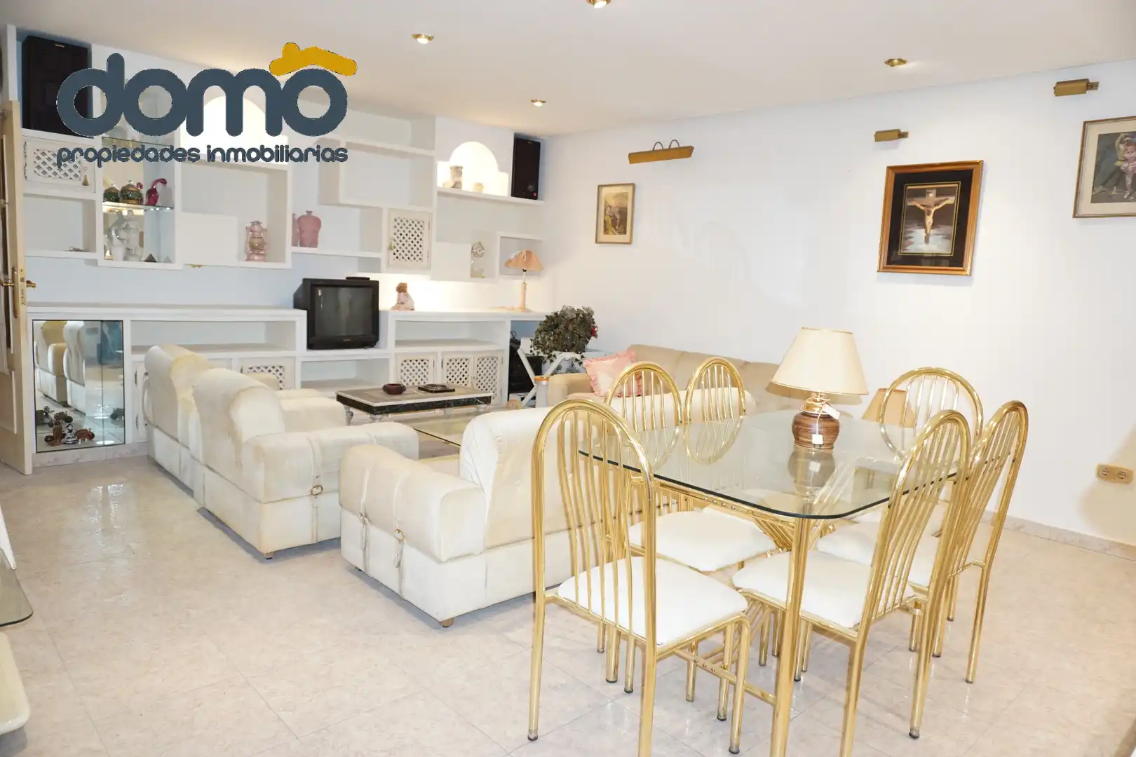 Living room of Attic for sale in Granada  with Heating, Terrace and Furnished