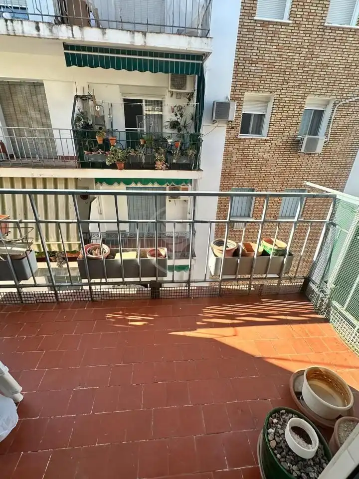 Balcony of Flat for rent in Linares  with Air Conditioner, Terrace and Furnished