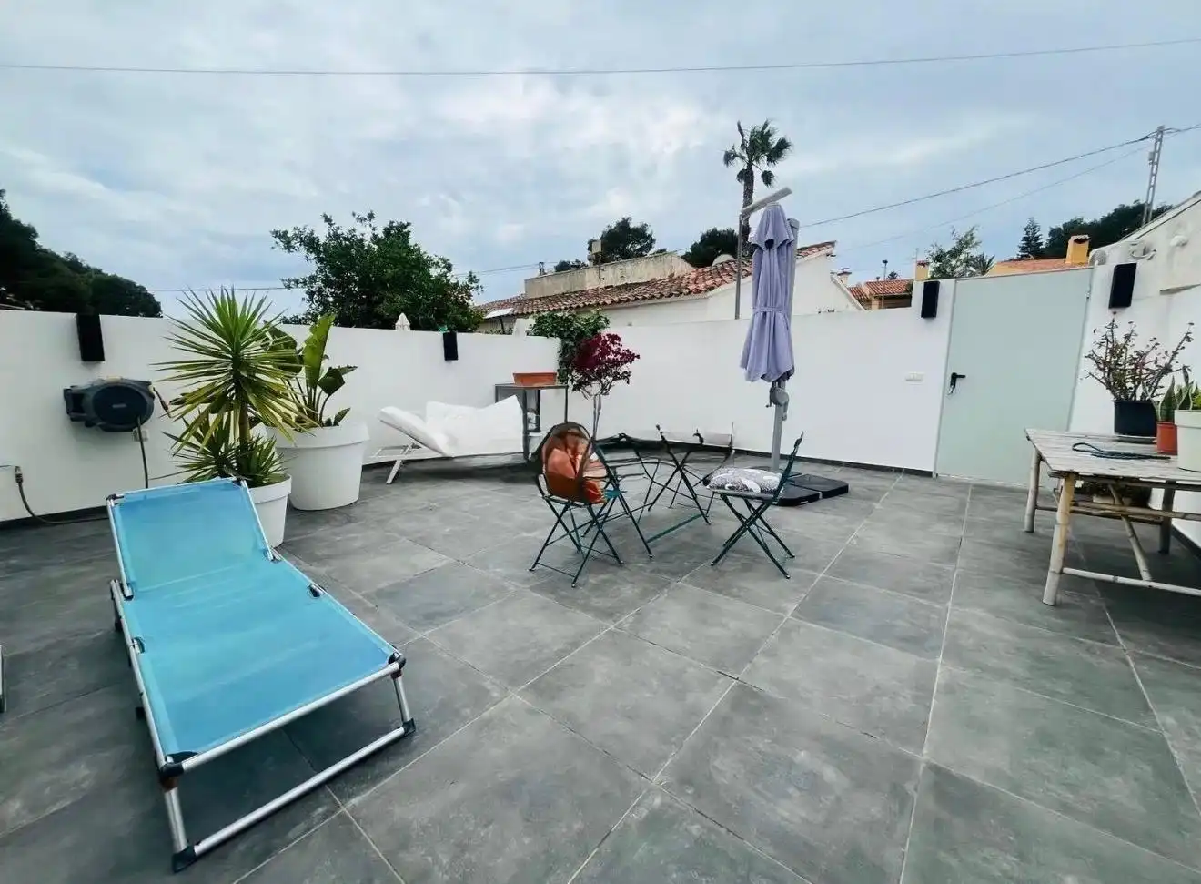 Terraza de Casa adosada en venta en La Nucia con Aire acondicionado, Terraza y Amueblado