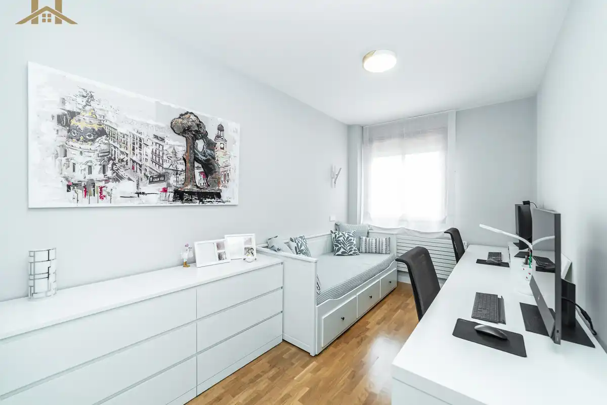 Schlafzimmer von Wohnung zum Verkauf in Boadilla del Monte mit Klimaanlage, Heizung und Abstellraum