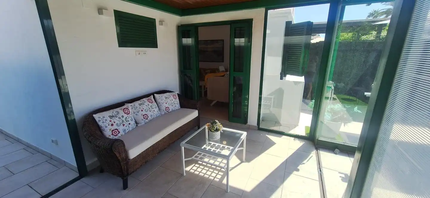 Terraza de Casa o chalet de alquiler en San Bartolomé de Tirajana con Aire acondicionado, Terraza y Amueblado