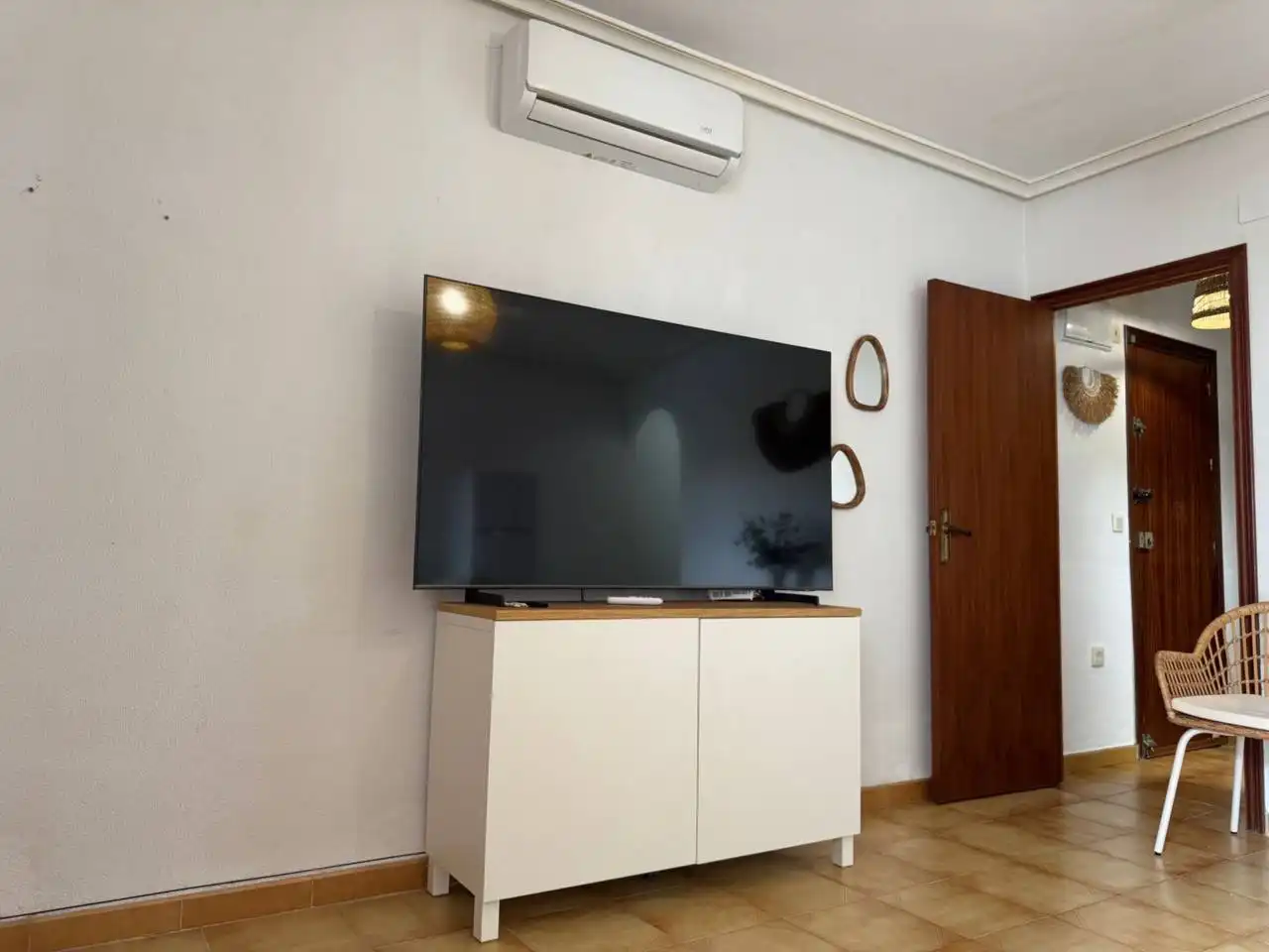 Living room of Apartments for sale in Santa Pola  with Air Conditioner, Terrace and Furnished