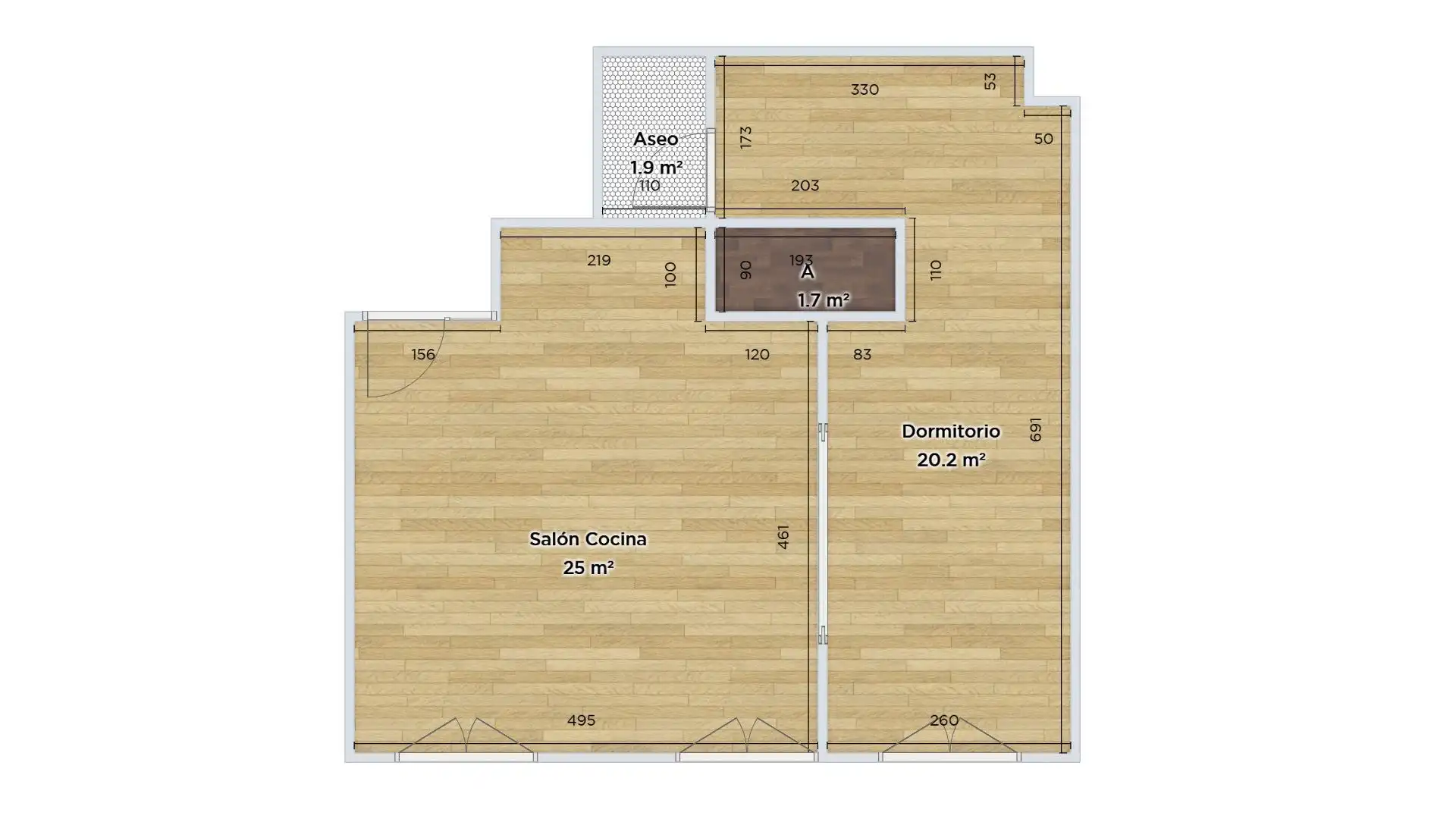Apartamento en venta en SACRAMENTO, 8, San Pablo