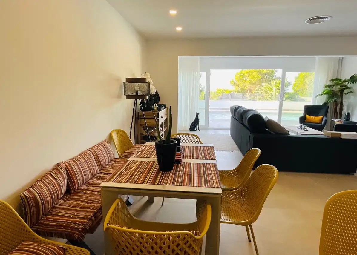 Dining room of Houses for sale in Dénia  with Air Conditioner, Heating and Private garden