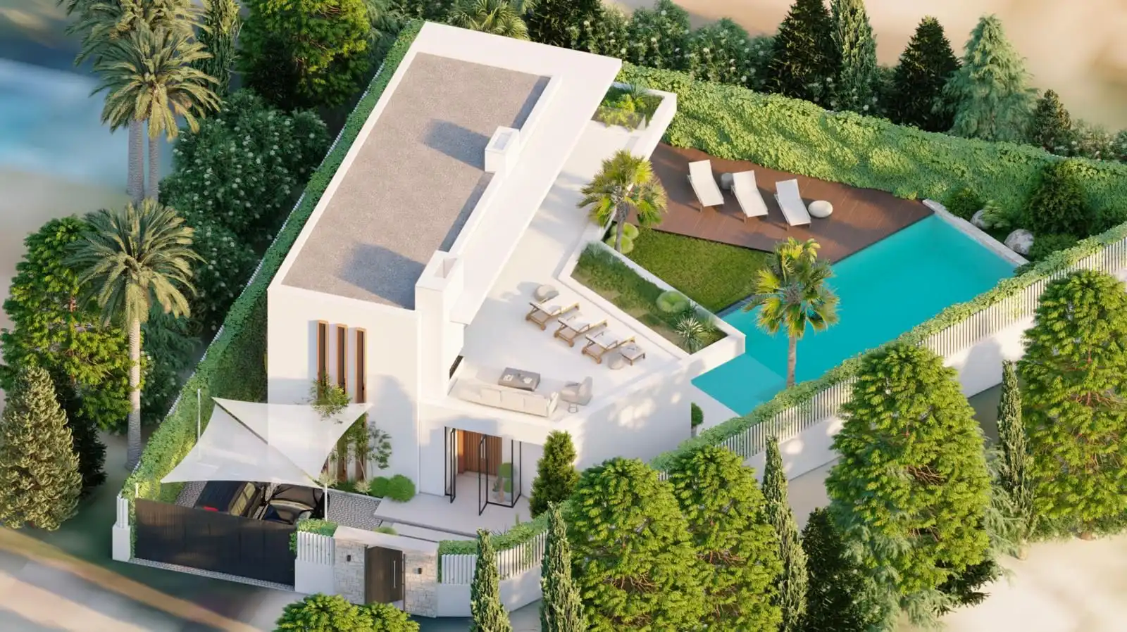 Garden of Residential for sale in Marbella