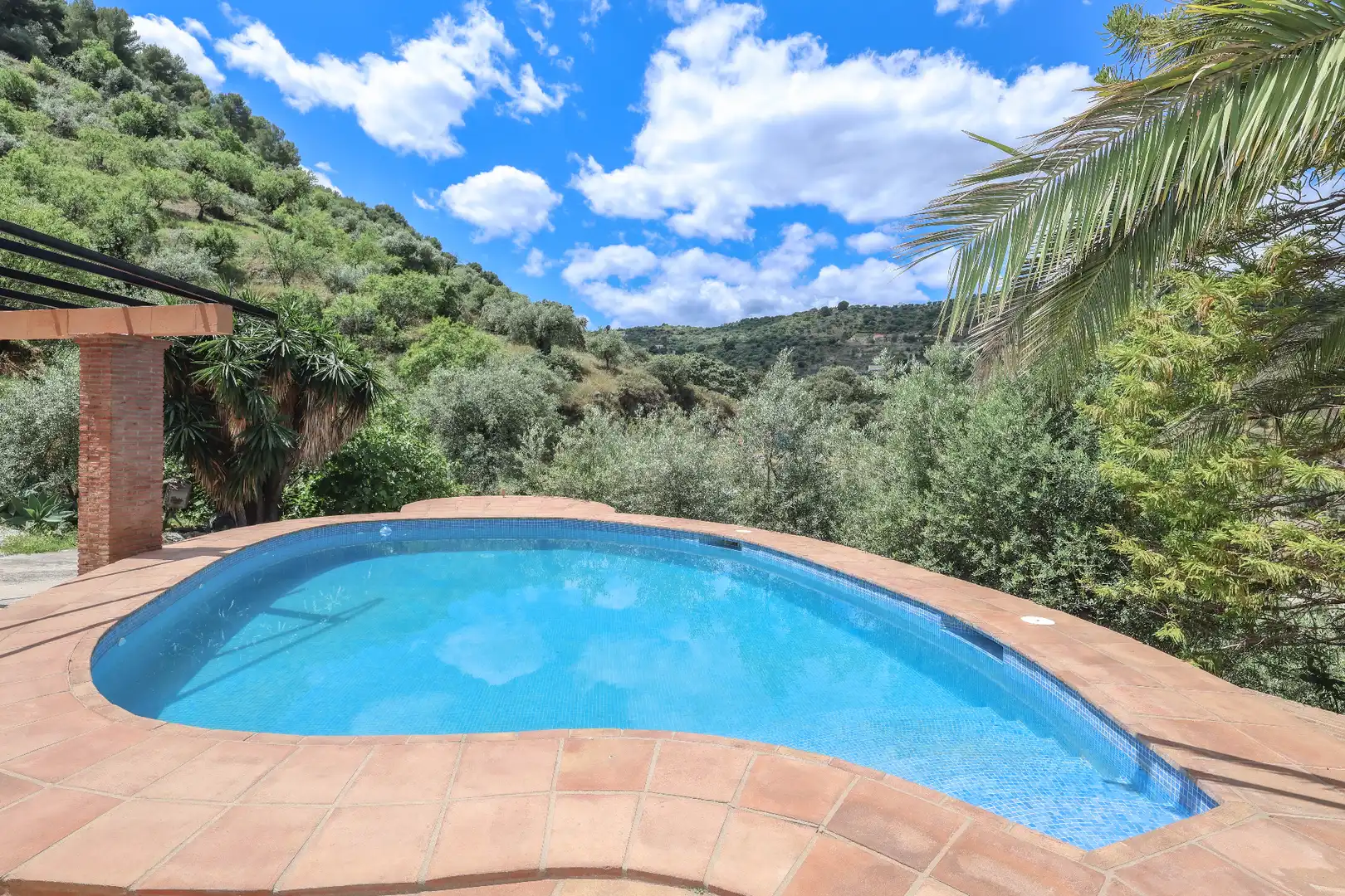 Swimming pool of Houses for sale in Monda  with Air Conditioner, Private garden and Storage room
