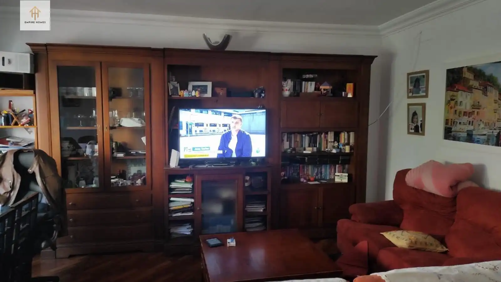 Sala d'estar de Casa adosada en venda en Cáceres amb Terrassa