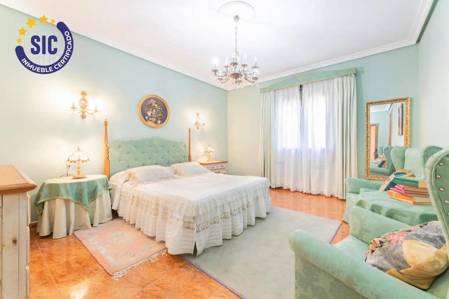 Habitación de Casa o chalet en venta en Hontecillas con Calefacción, Terraza y Amueblado