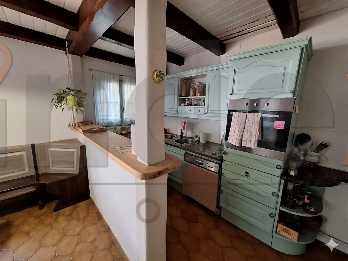 Cocina de Casa o chalet en venta en Arenys de Mar con Calefacción, Jardín privado y Parquet
