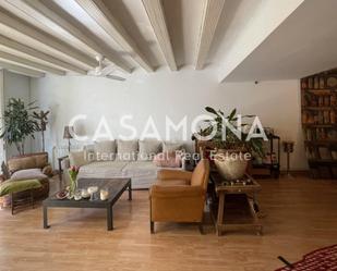 Sala d'estar de Apartament en venda en  Barcelona Capital amb Aire condicionat, Calefacció i Terrassa