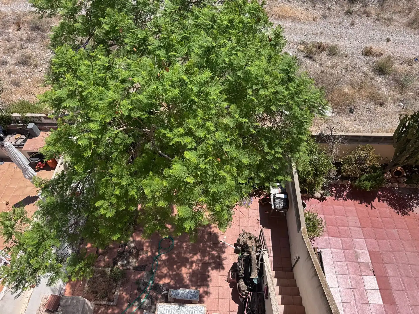 Balcony of Detached homes for sale in Roquetas de Mar  with Air Conditioner, Terrace and Storage room